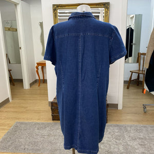 Eddie Bauer denim dress XXL