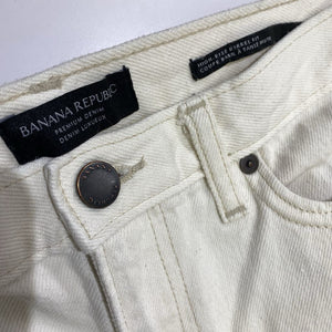 Banana Republic High Rise Barrel Fit jeans 27