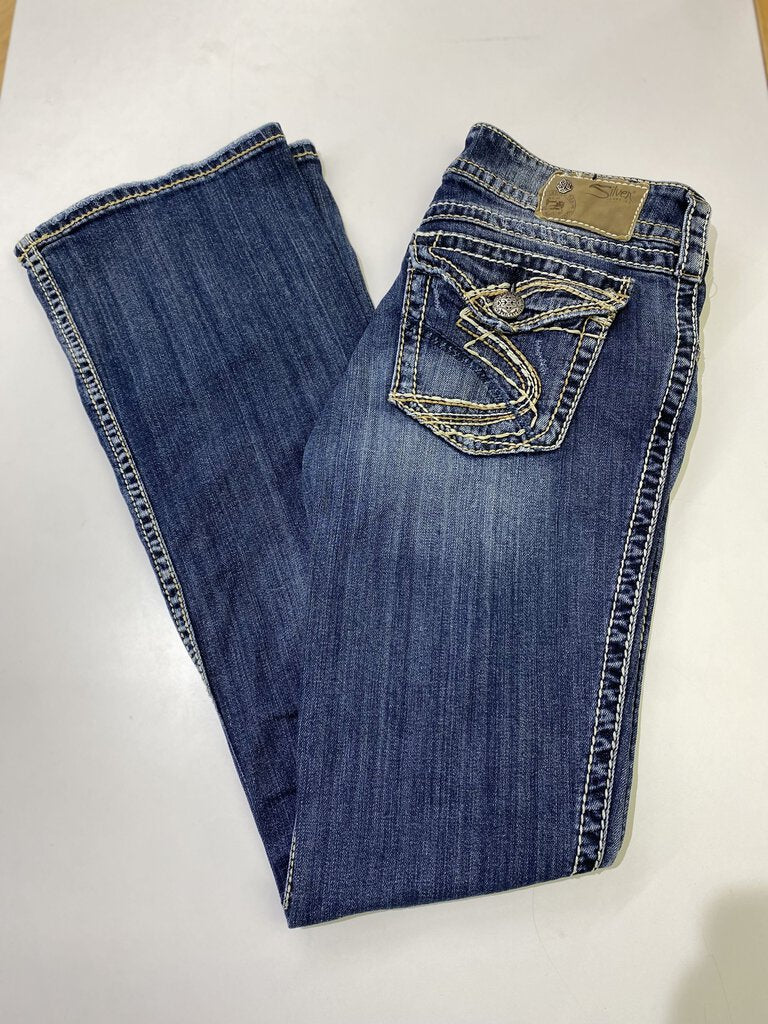 Silver Suki Jeans 27