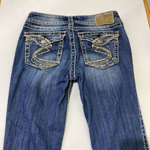 Load image into Gallery viewer, Silver Suki Jeans 27
