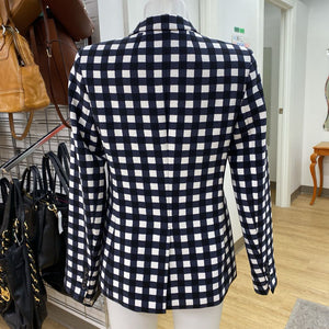 Banana Republic gingham blazer 2