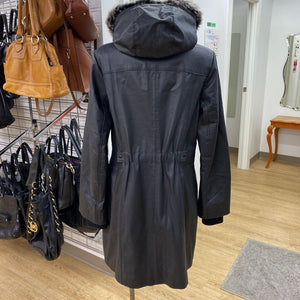 Danier leather coat M