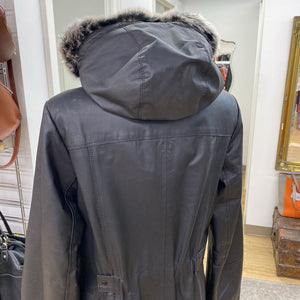 Danier leather coat M