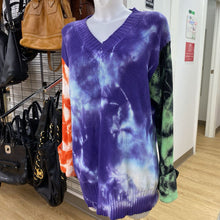 Load image into Gallery viewer, MSGM oversized tie dye sweater XS
