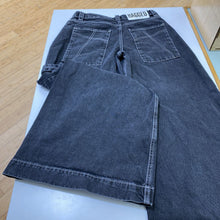 Load image into Gallery viewer, Ragged Jeans wide leg carpenter jeans 26
