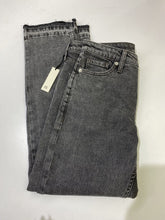 Load image into Gallery viewer, Banana Republic raw hem jeans NWT 28
