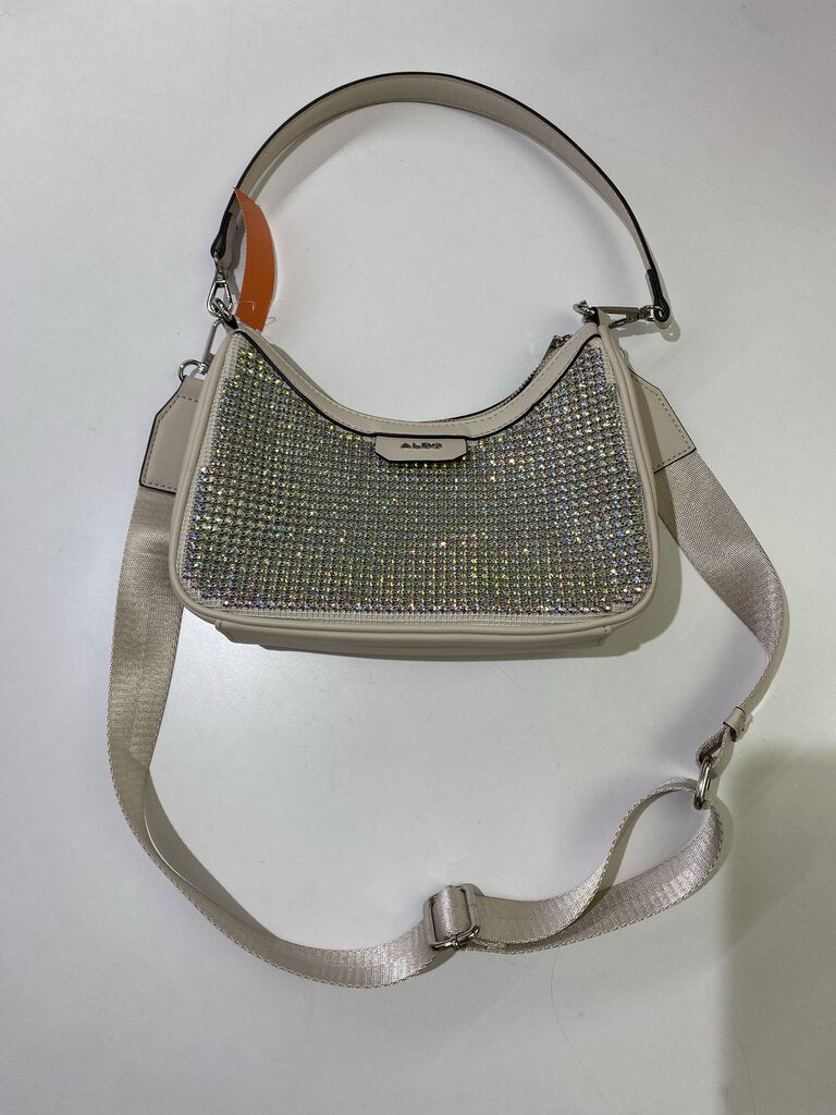 Aldo pleather/rhinestone crossbody