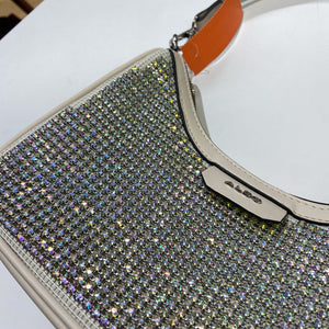 Aldo pleather/rhinestone crossbody