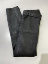 J Crew leather leggings 2p