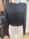 Wilfred ruched top L NWT