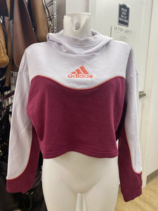 Adidas cropped sweater M