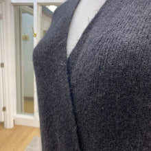 Load image into Gallery viewer, COS wool/mohair/blend long cardi XS
