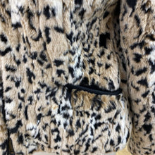 Load image into Gallery viewer, Melanie Lyne leopard print fur jacket S
