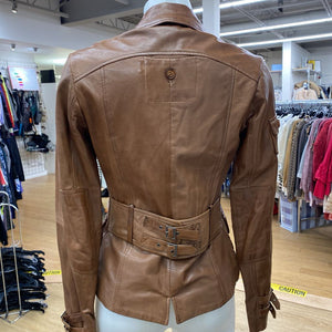 Danier leather blazer 2XS