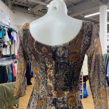 Load image into Gallery viewer, Desigual paisley mesh overlay dress XS
