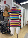 Gap striped ribbed sweater M