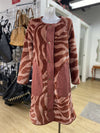 Anthropologie faux fur/teddy reversible coat S