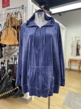 Load image into Gallery viewer, Aerie velour zip up hoody XL
