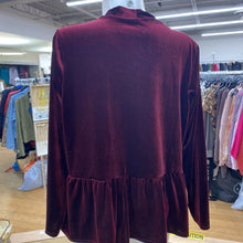 Load image into Gallery viewer, Mod Cloth velour cardi 1X
