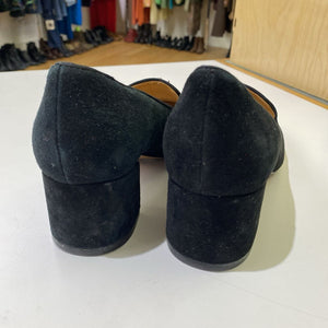 Banana Republic suede block heels 7.5