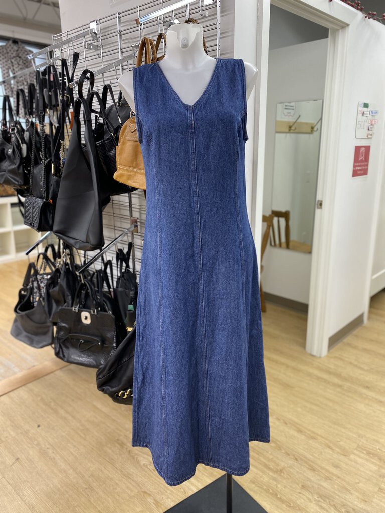 Cotton Ginny vintage denim dress M