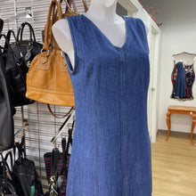 Load image into Gallery viewer, Cotton Ginny vintage denim dress M
