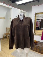 Load image into Gallery viewer, Roots vintage suede jacket L
