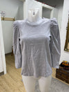 Wilfred pleated shoulder top S NWT