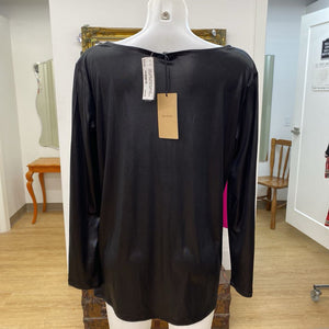 Halogen shiny top NWT S