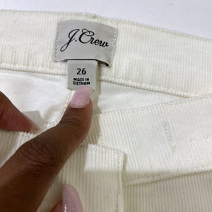 J Crew corduroy Jeans 26