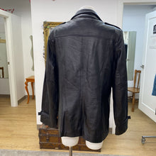 Load image into Gallery viewer, Danier zip out liner leather coat L
