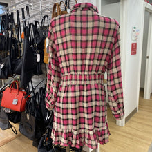 Load image into Gallery viewer, Zara plaid dress NWT L
