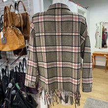 Load image into Gallery viewer, Zara wool blend plaid shacket NWT M
