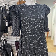 Load image into Gallery viewer, Wednesday&#39;s Girl polka dot dress M
