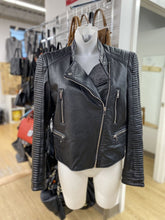 Load image into Gallery viewer, Zara Pleather Jacket XL
