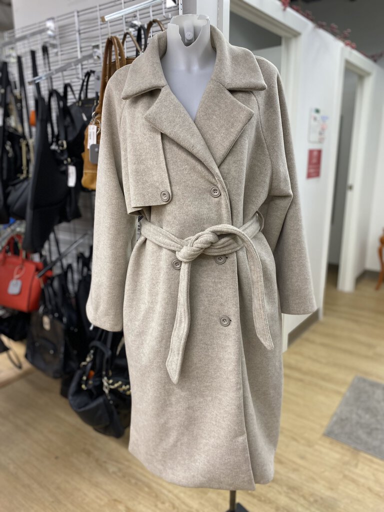 Pink Martini wool blend coat L