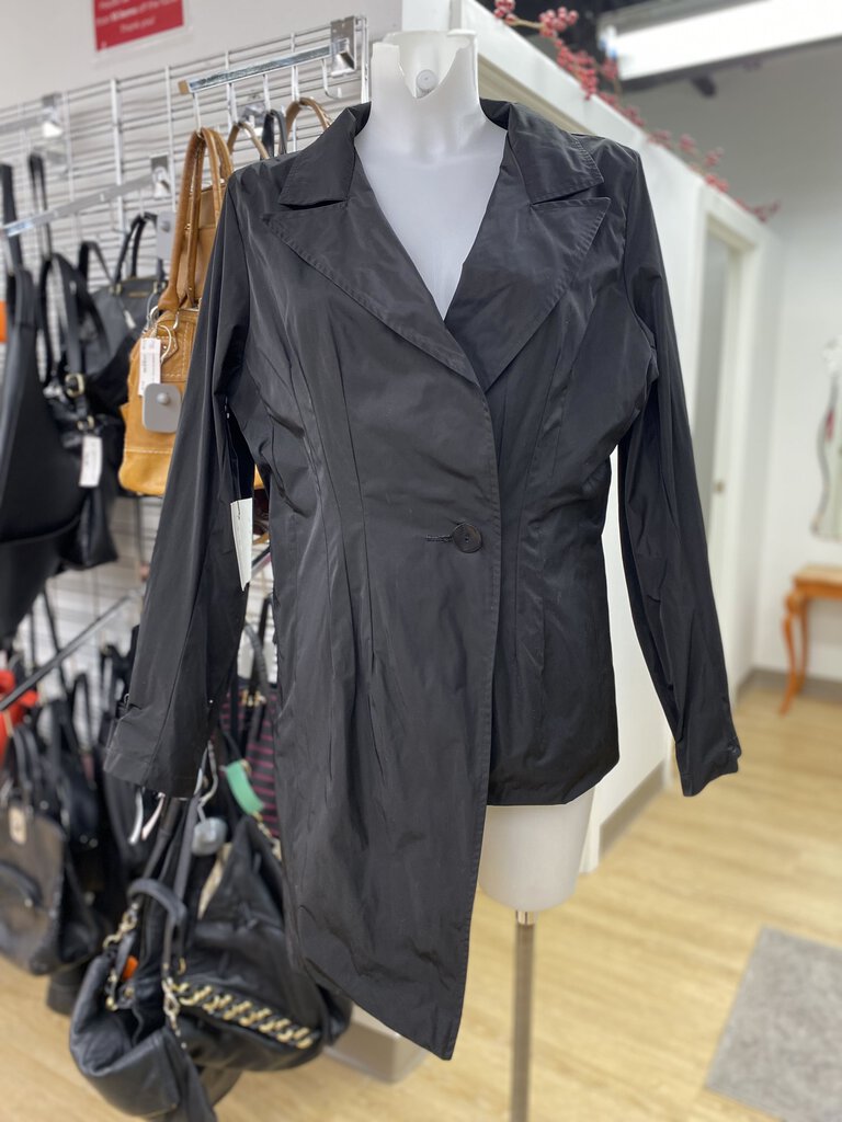 Planet asymmetrical nylon coat NWT 1