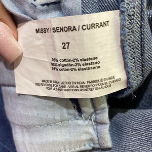 Fidelity Defazio Jeans 27 NWt