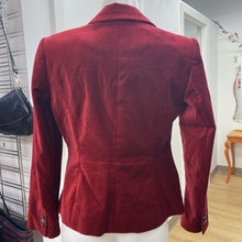 Load image into Gallery viewer, White House Black Market velour blazer 4p
