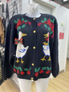 Jantzen vintage Christmas cardi NWT L