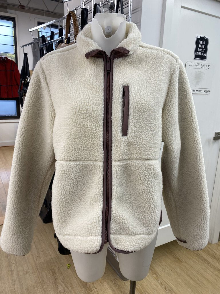 Frank & Oak fuzzy jacket L