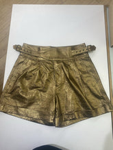 Load image into Gallery viewer, Banana Republic leather shorts 6
