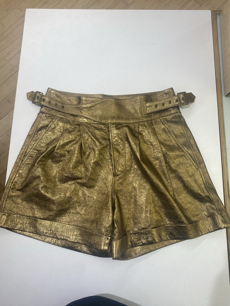 Banana Republic leather shorts 6