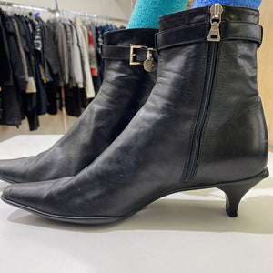 Prada kitten heel boots 38