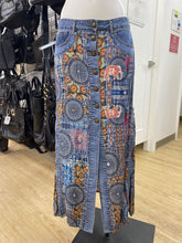 Load image into Gallery viewer, Desigual mixed fabric skirt 38
