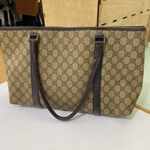 Load image into Gallery viewer, Gucci GG Supreme GG Plus Tote Bag PVC Leather 114595
