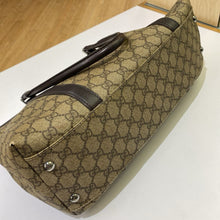 Load image into Gallery viewer, Gucci GG Supreme GG Plus Tote Bag PVC Leather 114595
