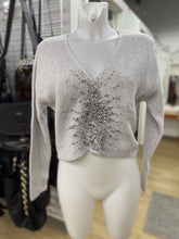 Load image into Gallery viewer, Cinq à Sept jewelled sweater NWT L
