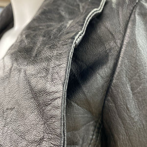 Esprit crinkle leather jacket 6