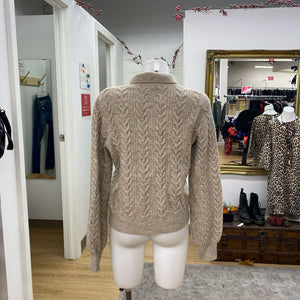 Twik/Simons cableknit cardi M